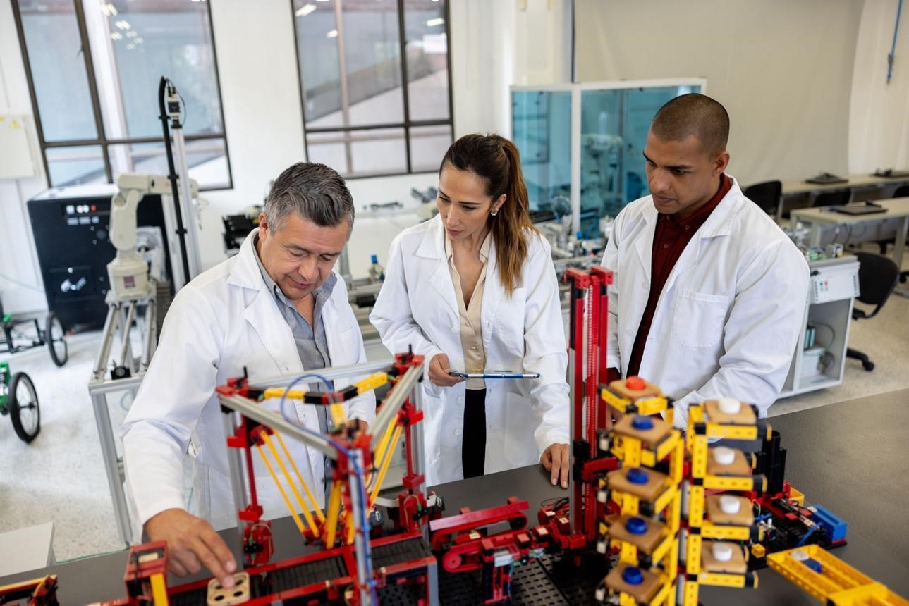 In-person robotics lab training