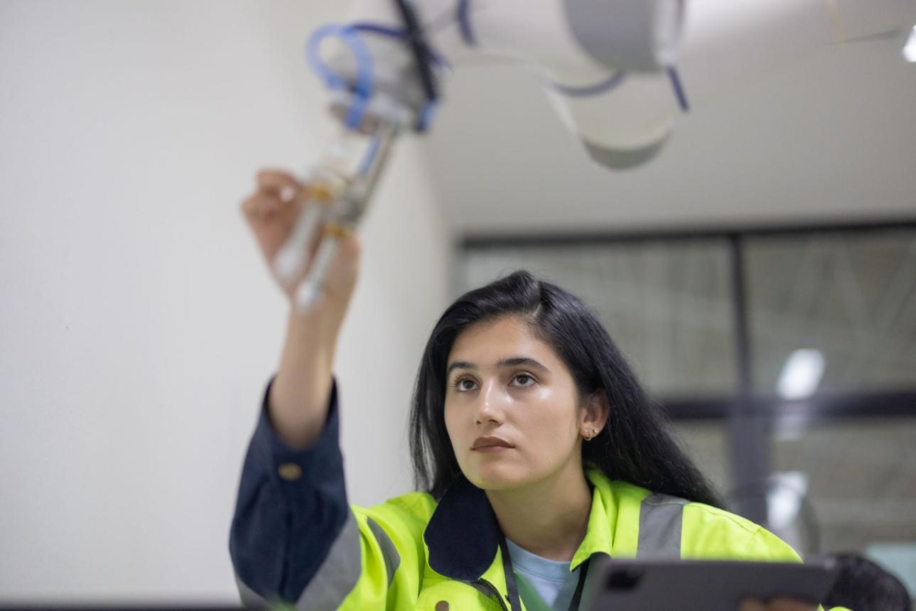 Team-based robotics project work