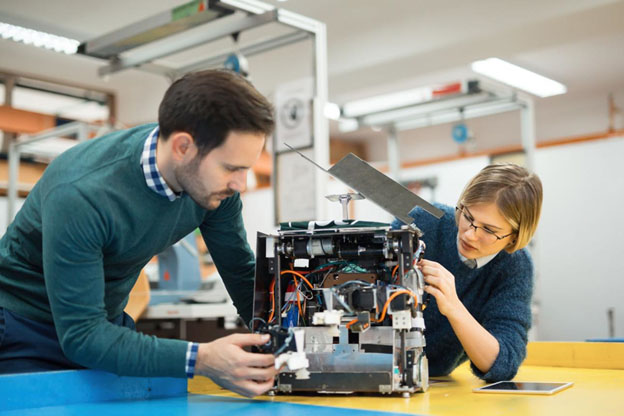 Robotics learners in training